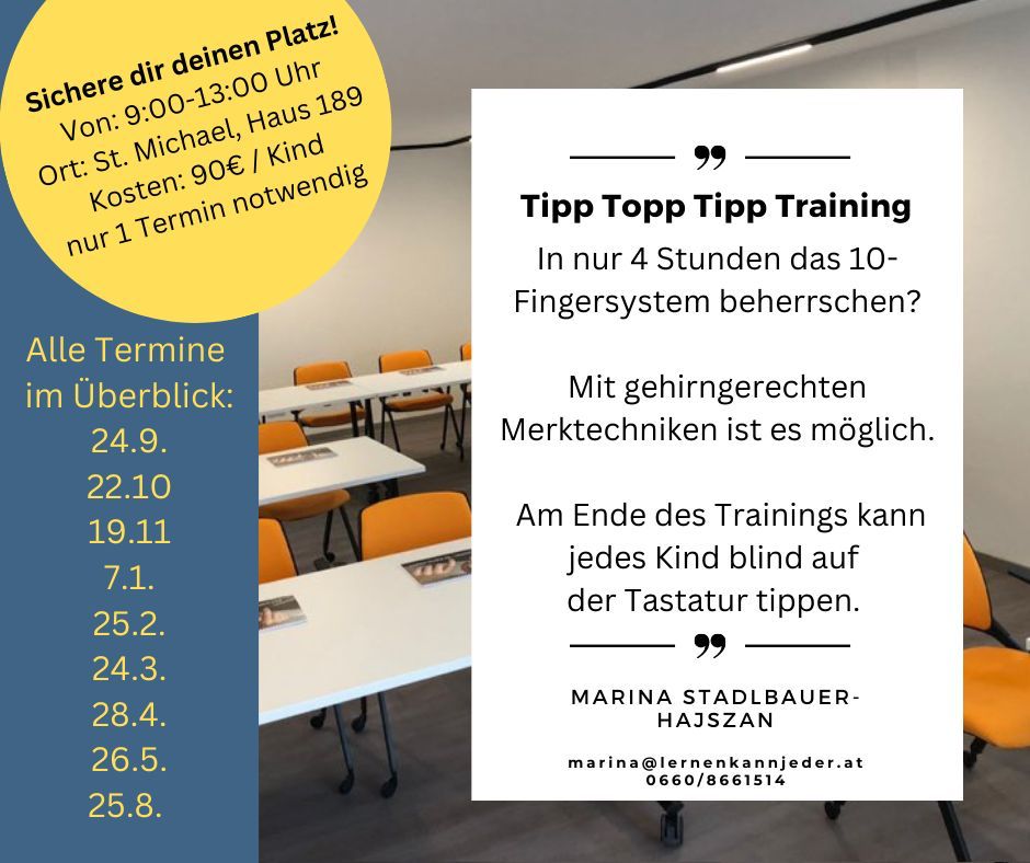 Tipp Topp Tipp Training